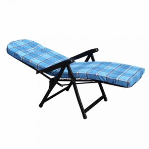 Sdraio Rodi modello automatico blu e azzurro scozzese