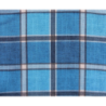Sdraio Rodi modello automatico blu e azzurro scozzese