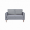 Divano 2 posti Ramsey beige moderno compatto per soggiorno