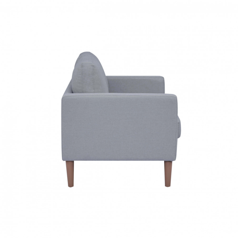 Divano 2 posti Ramsey beige moderno compatto per soggiorno