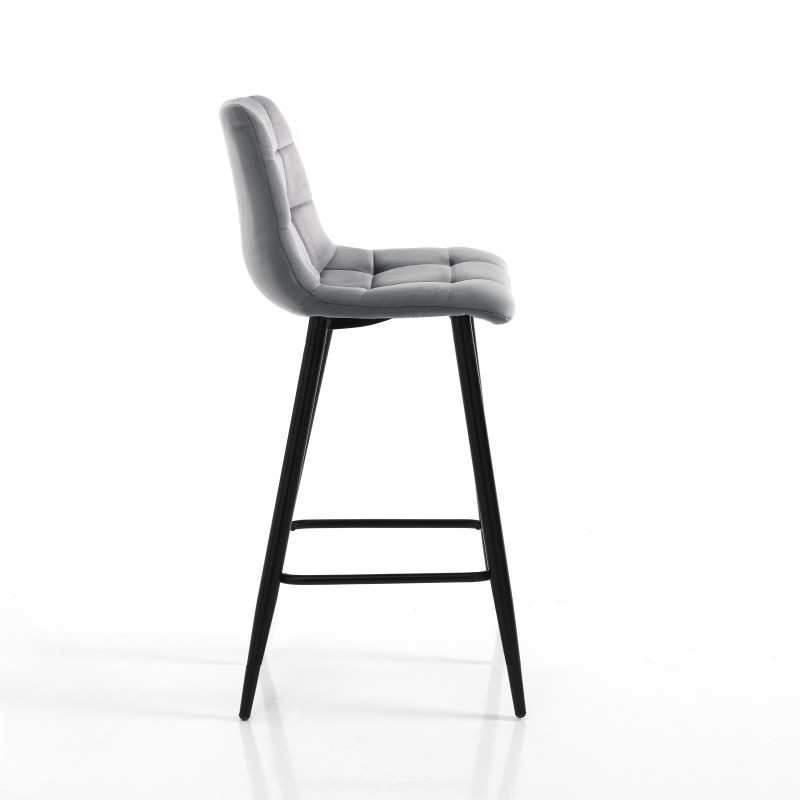 Sgabello Toffee Grey Home 49 X 64 H38 Cm