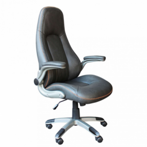 Poltrona da gaming Halo ergonomica regolabile moderna nera