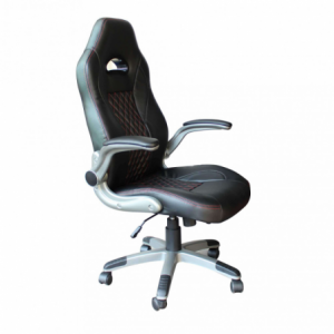 Poltrona da gaming COD ergonomica regolabile moderna nera