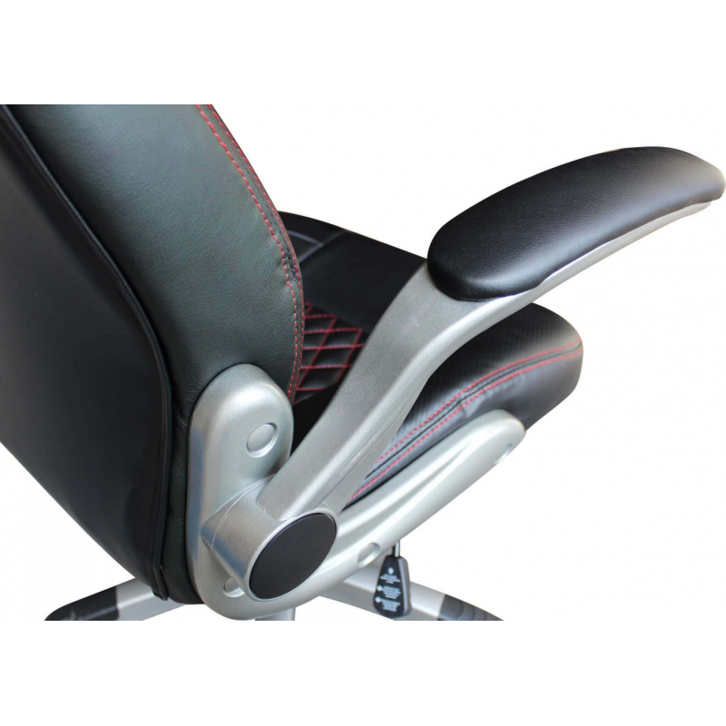 Poltrona da gaming COD ergonomica regolabile moderna nera