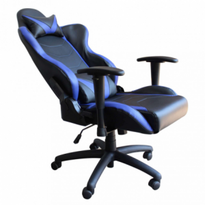 Zoom POLTRONA DA GAMING FALLOUT BLU E NERA