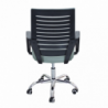 Poltrona da ufficio Melody ergonomica regolabile moderna nera