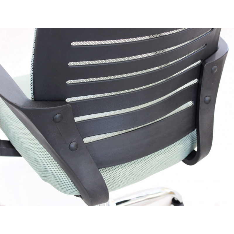Poltrona da ufficio Melody ergonomica regolabile moderna nera