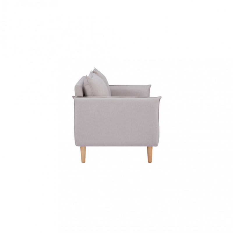 Divano 2 posti Florin moderno grigio comfort per soggiorno