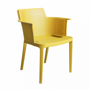 Set 4 poltrone Cathy moderne imbottite per soggiorno e sala