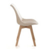 Sedia Kiki Soft Beige 65 X 47 X 50 Cm