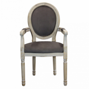 Zoom Set di 2 POLTRONE CONSTANCE IN VELLUTO TAUPE