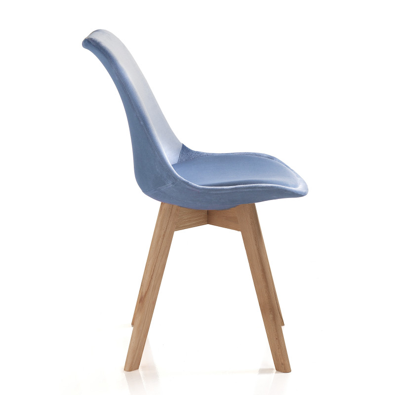 Sedia Kiki Soft Light Blue 65 X 47 X 50 Cm