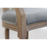 Set 2 poltrone Constance velluto grigio moderne e confortevoli