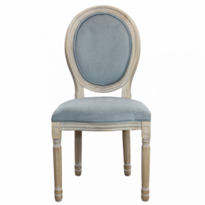 Zoom Set di 2 SEDIE CONSTANCE IN VELLUTO GRIGIO