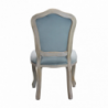 Set di 2 SEDIE CHARLENE IN VELLUTO GRIGIO