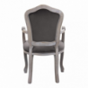 Set 2 poltrone Charlene in velluto taupe eleganti e moderne