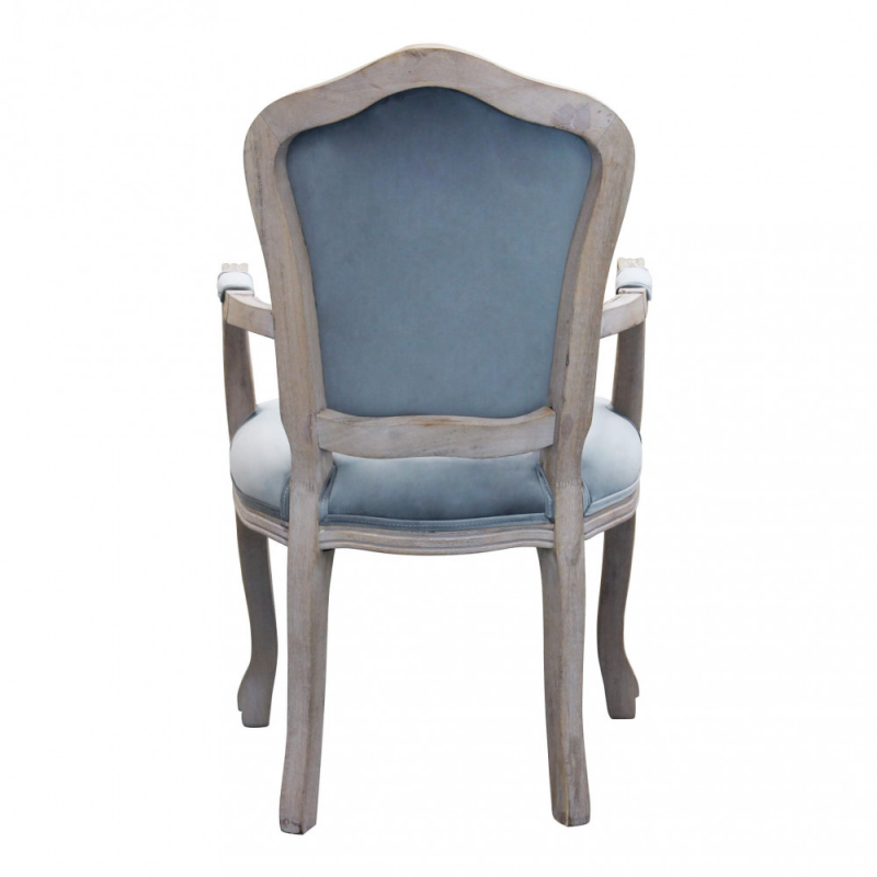 Set 2 poltrone Charlene velluto grigio imbottite moderne eleganti