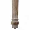 Set 2 Panche Margi in ecopelle vintage grigio per soggiorno