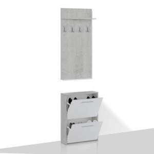 Zoom Ingresso / Scarpiera Kate Cement 79 X 40 H10 Cm