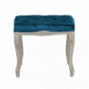 Set 2 sgabelli Marly velluto blu eleganti e moderni