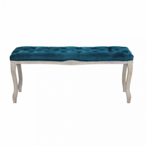 Zoom Set di 2 PANCA MISTY IN VELLUTO BLU