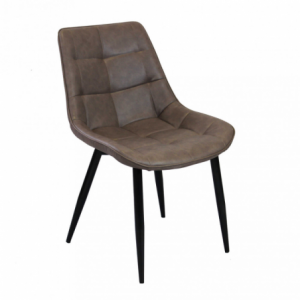 Set 4 poltrone Winona in ecopelle moderne per soggiorno e sala
