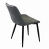 Set 4 poltrone Winona in ecopelle moderne per soggiorno e sala