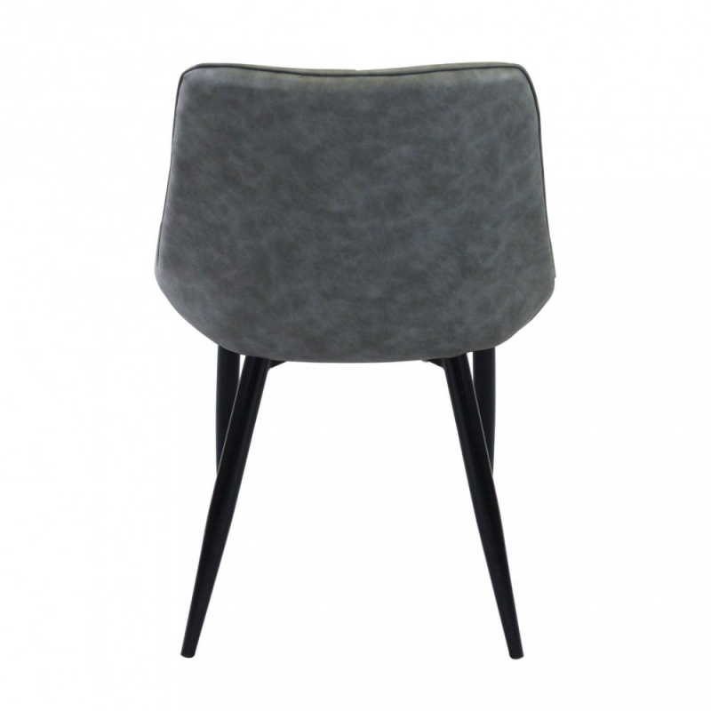 Set 4 poltrone Winona in ecopelle moderne per soggiorno e sala
