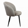 Set 2 poltrone Yasmina in velluto classiche per soggiorno elegante