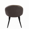 Set 2 poltrone Sissy in ecopelle moderne per soggiorno e sala