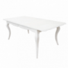 Tavolo Cross allungabile 160-200x100 bianco moderno per casa