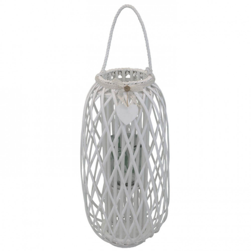 Lanterna Caroline decorativa moderna per tavolo e giardino