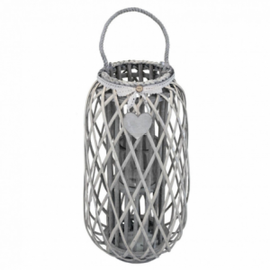 Lanterna Fabienne decorativa moderna per tavolo e giardino