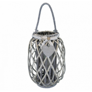 Lanterna Karine decorativa moderna per tavolo e giardino