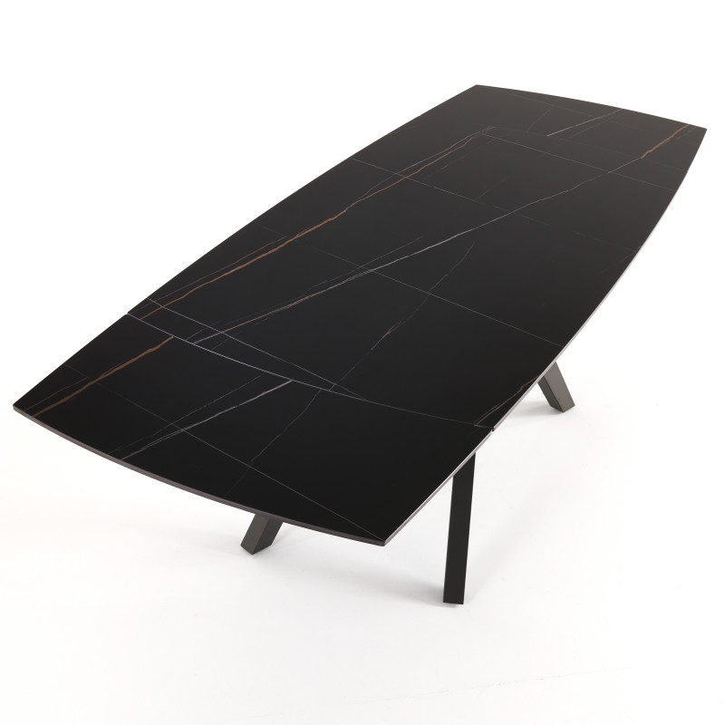 Tavolo Allungabile Shin Black Marble 164 X 94 H6 Cm