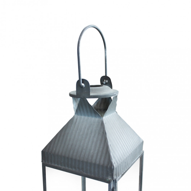 Lanterna Harmony grande metallo elegante per casa e giardino