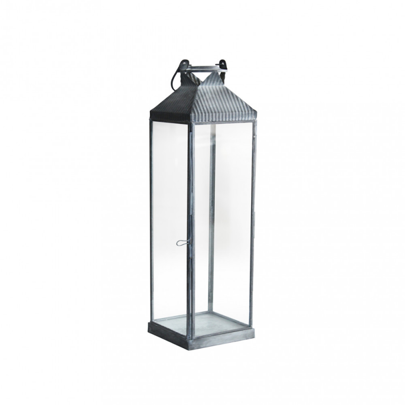 Lanterna Harmony piccola metallo elegante per casa e giardino