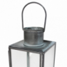 Lanterna Kaylin grande metallo elegante per casa e giardino