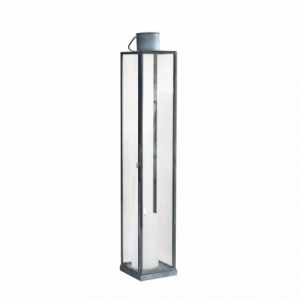 Lanterna Kaylin media metallo elegante per casa e giardino