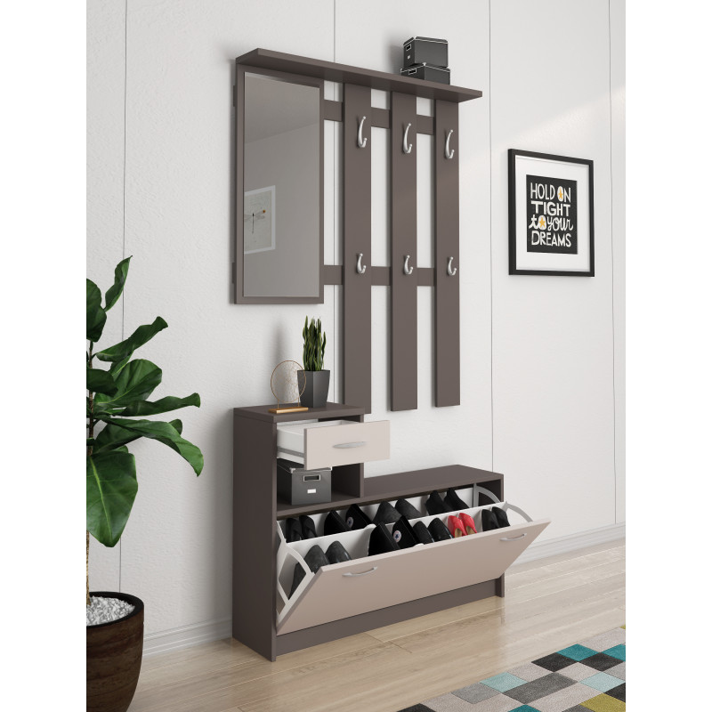 Ingresso Ken Grey 40 X 116 H.15 Cm