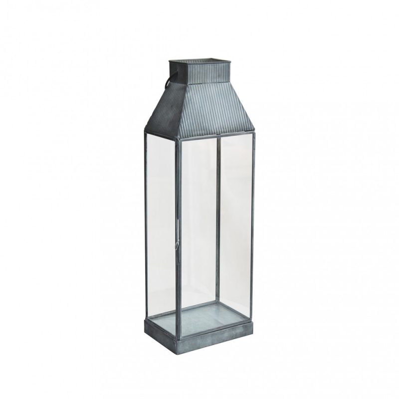 Lanterna Kassy grande metallo elegante per casa e giardino