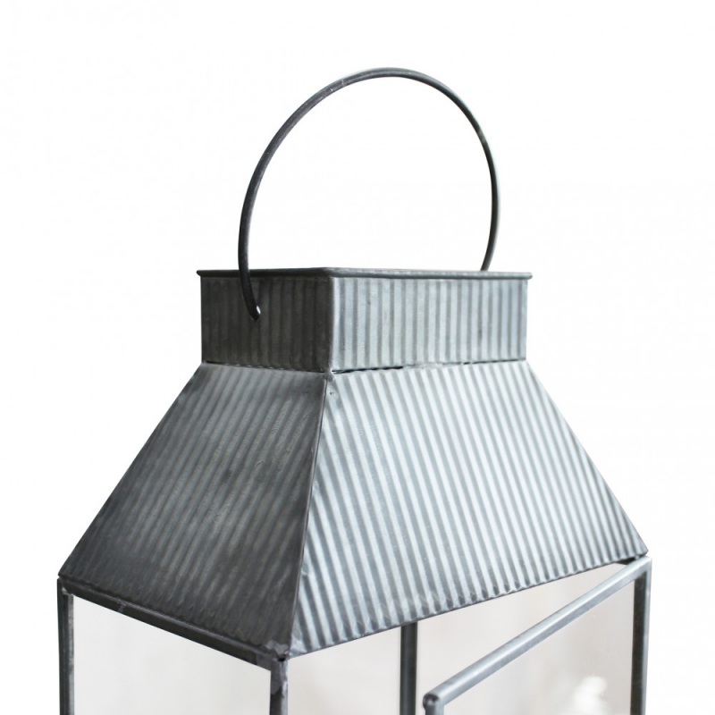 Lanterna Kassy grande metallo elegante per casa e giardino
