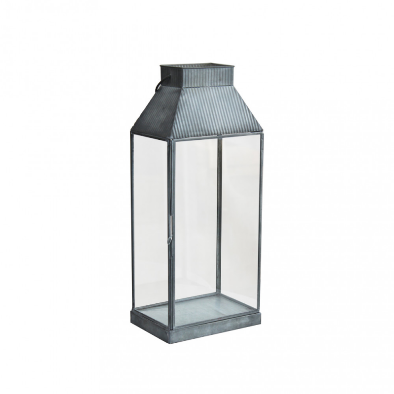 Lanterna Kassy piccola metallo elegante per casa e giardino