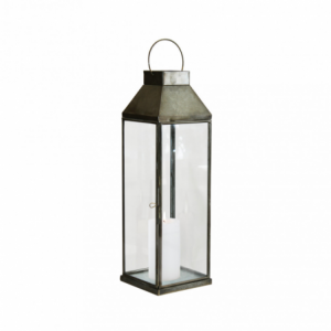 Lanterna Lillian piccola metallo elegante per casa e giardino
