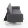 Divano letto Dede Tomasucci grigio clic clac L190×P90×H80 cm — levantshop.live