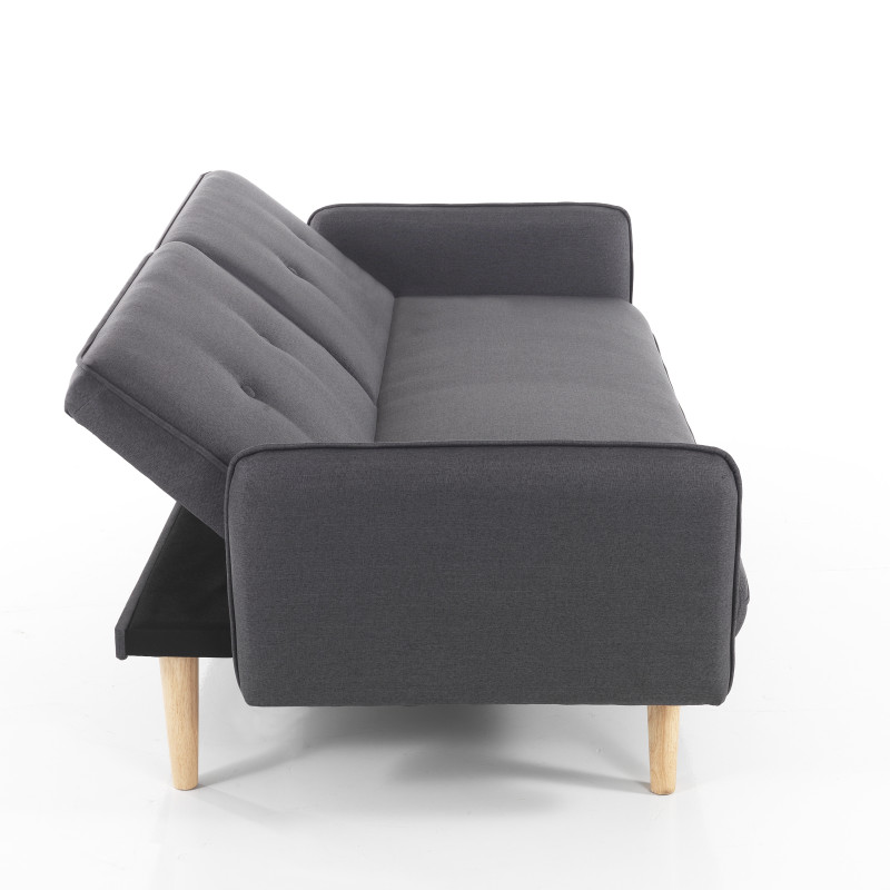 Divano letto Dede Tomasucci grigio clic clac L190×P90×H80 cm — levantshop.live