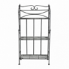 SCAFFALE CLAUDE 3 PIANI BIANCO OSSIDATO