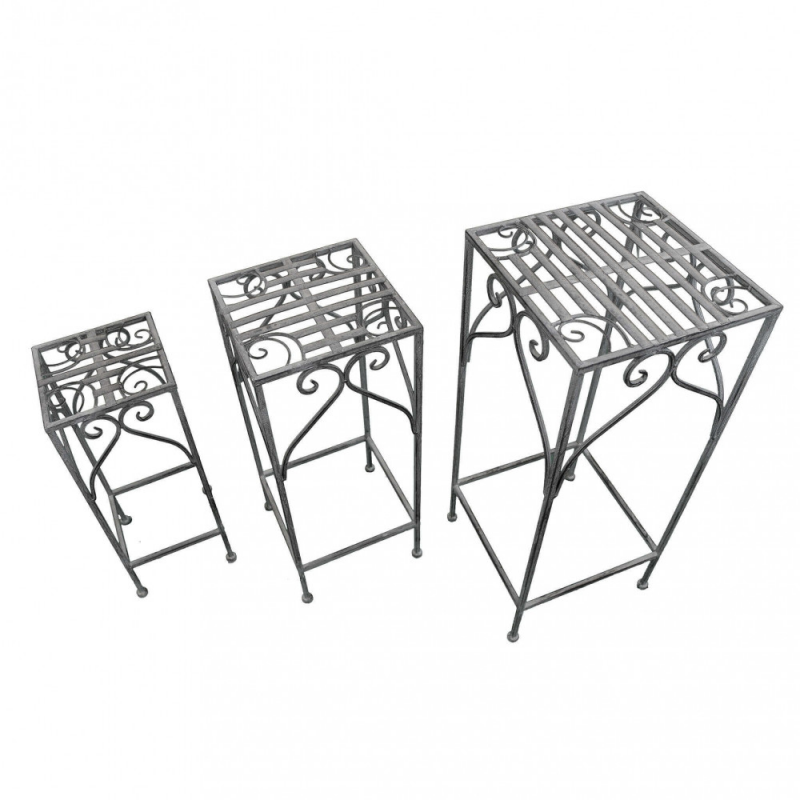 Vincent Bianco Ossidato Bianco ossidato 72 / 62 / 52 cm | Le