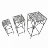 Vincent Bianco Ossidato Bianco ossidato 72 / 62 / 52 cm | Le