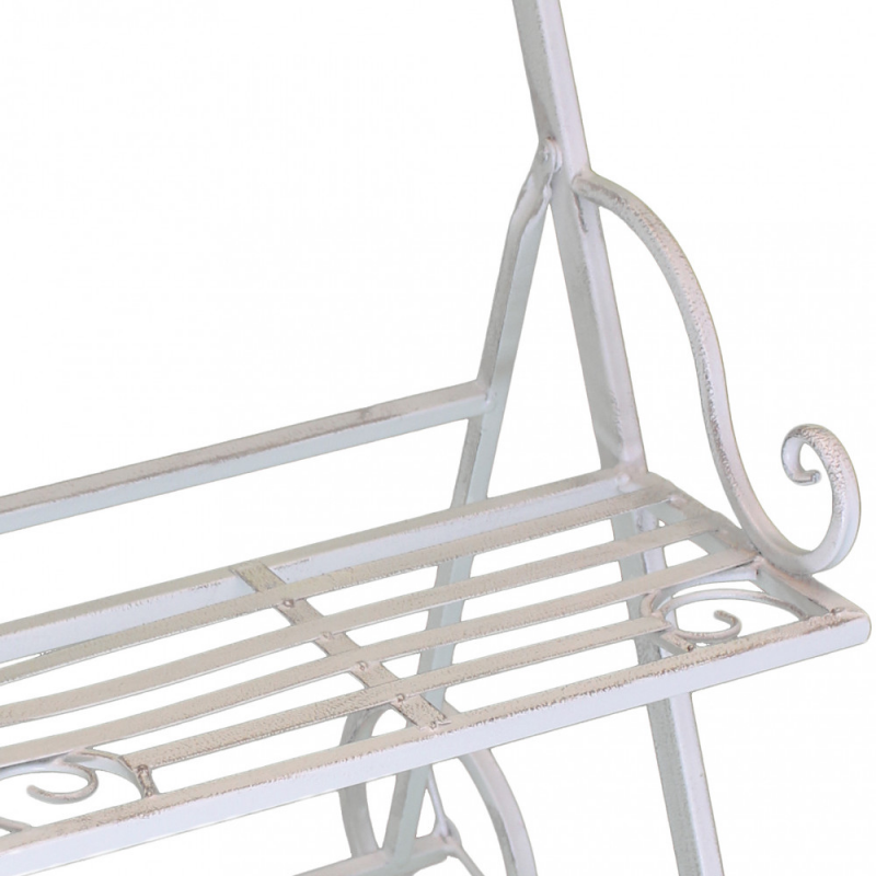 SCAFFALE KIMBERLY BIANCO ANTICO